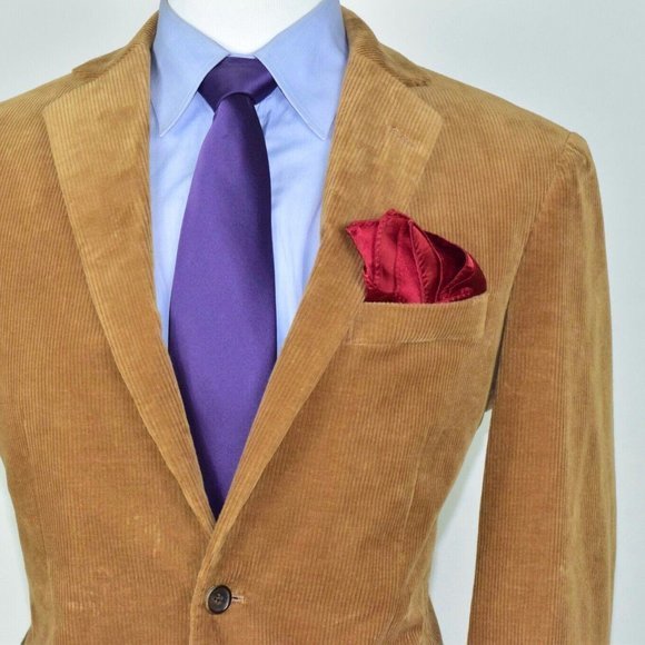 NWOT Brooks Brothers Madison Men's‎ Corduroy Blazer Sport Coat Jacket Size 40-L